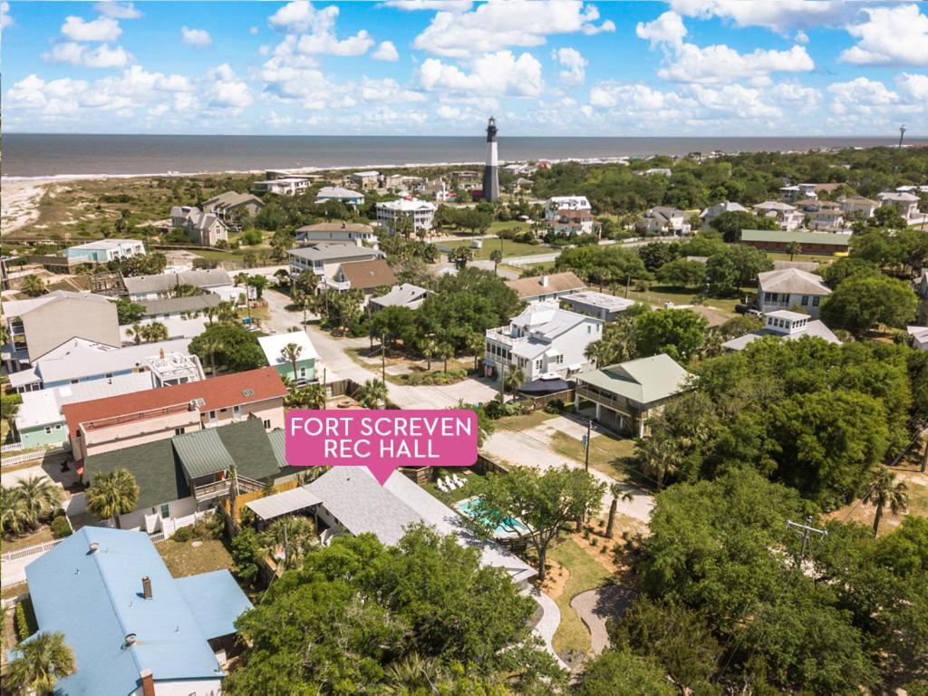 Fort Screven Rec Hall Villa Tybee Island Exterior photo