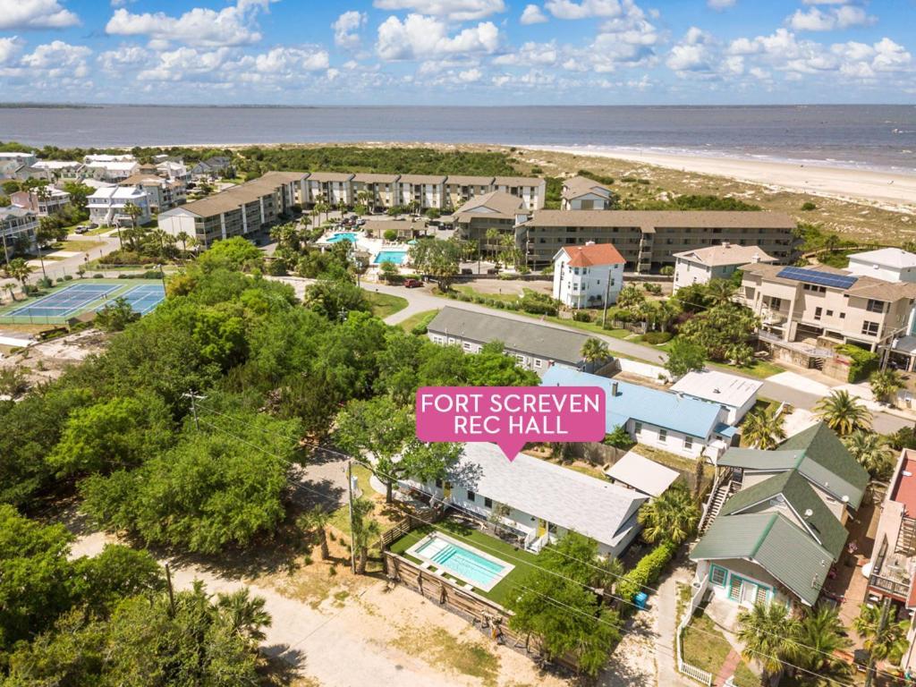 Fort Screven Rec Hall Villa Tybee Island Exterior photo